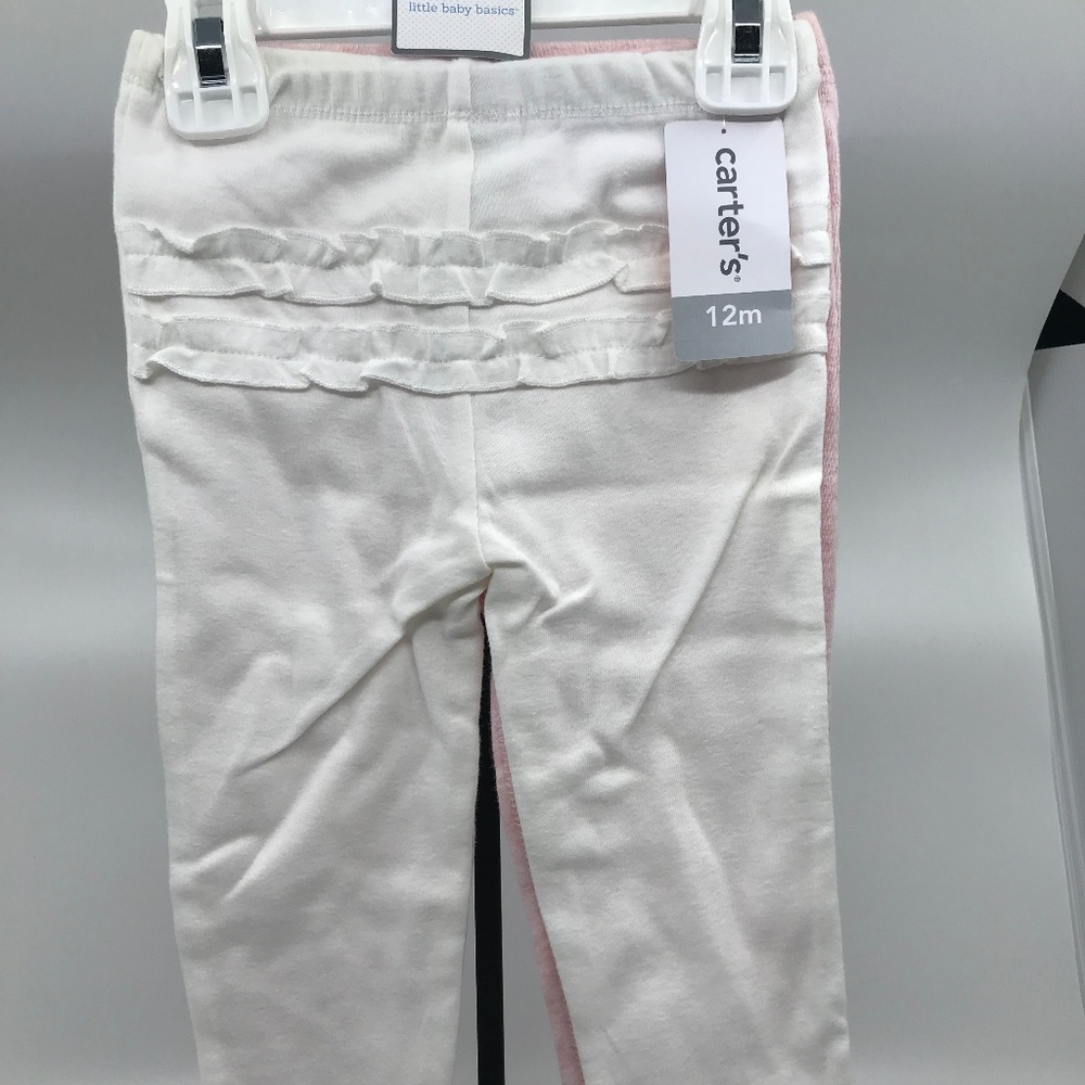 Carter's 2 Pack Pull On Pants - 12M